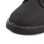 Caesar Black Wide Fit Long Boot