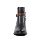Cassie Navy Ankle Boot