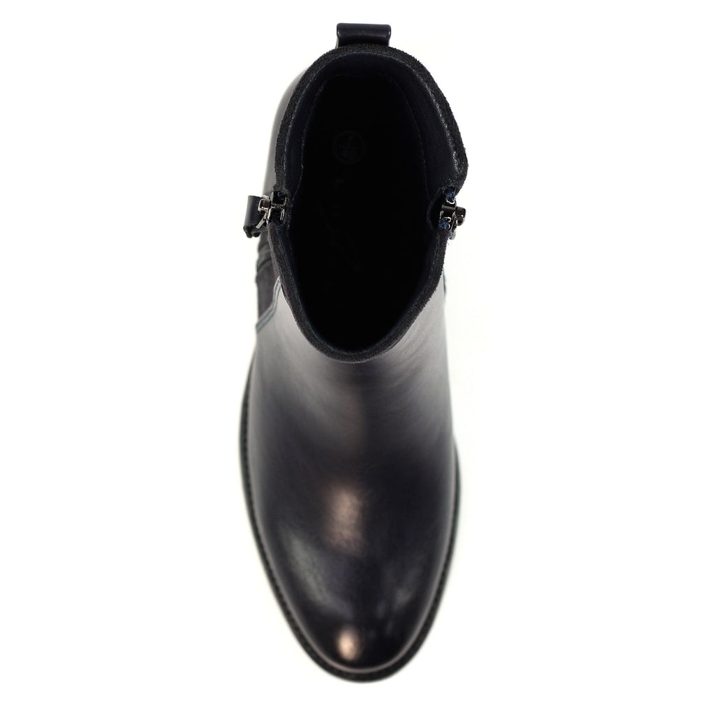 Chambers Navy Ankle Boot