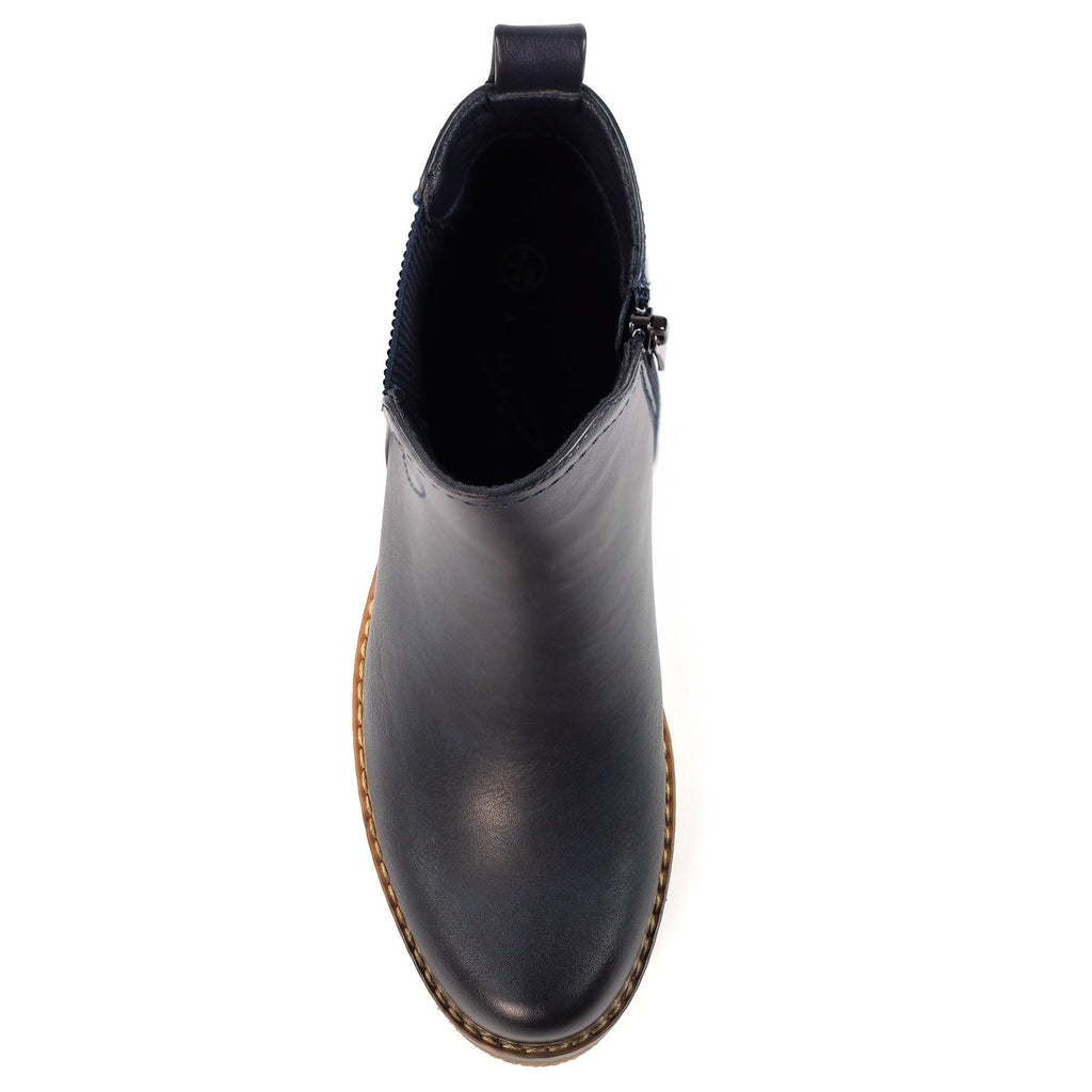 Conrad Navy Ankle Boot