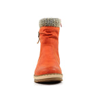 Deborah Orange Waterproof Boot