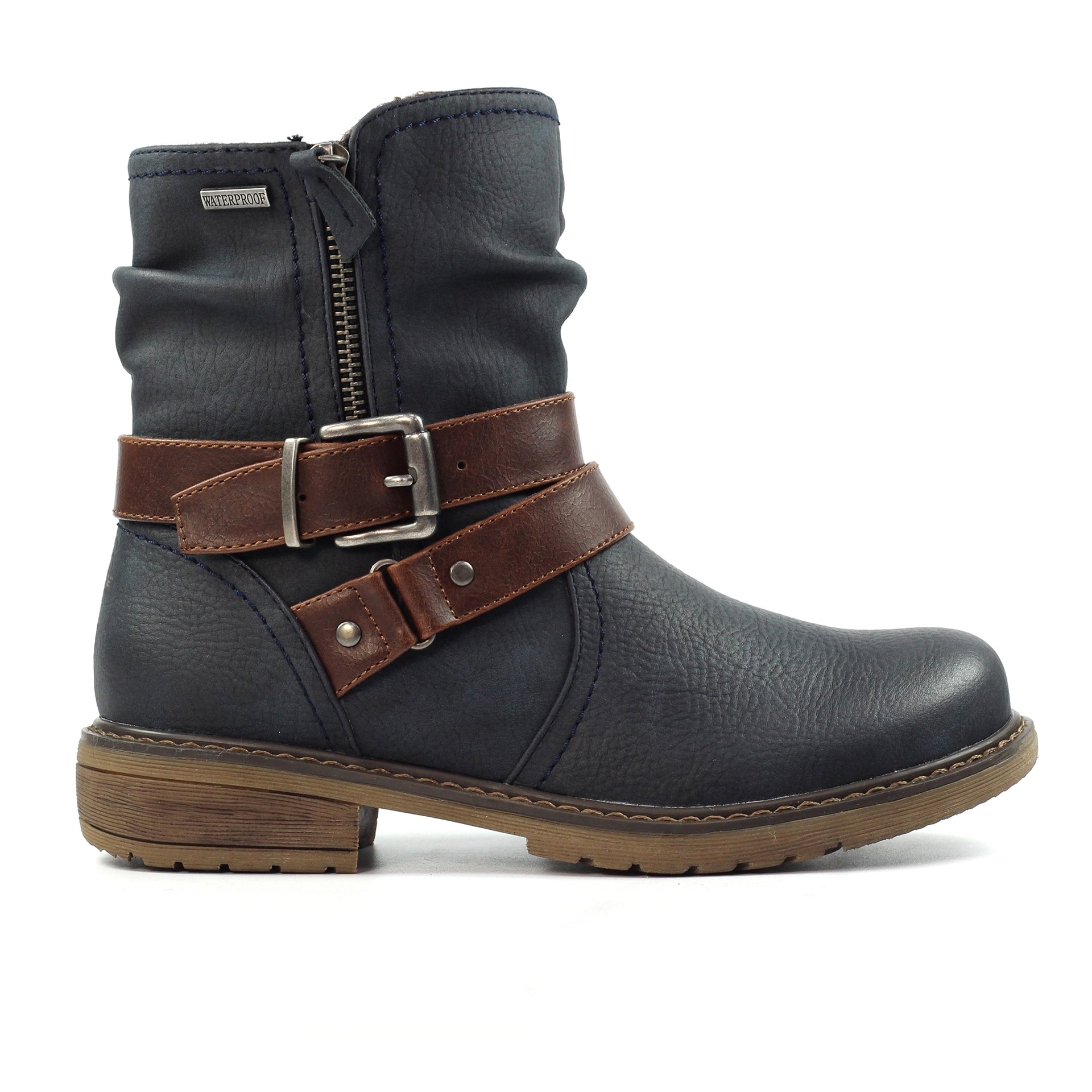 Chime III Navy Waterproof  Boot