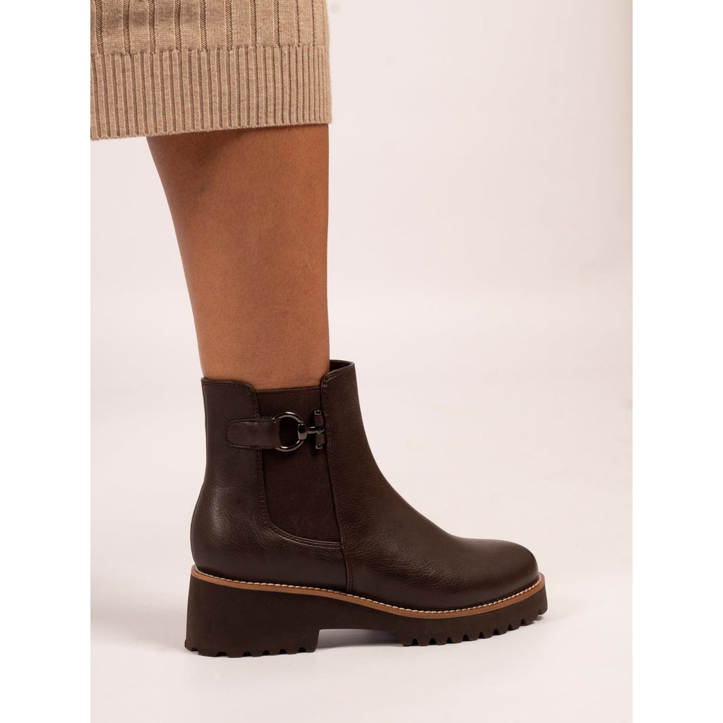 Union Brown Ankle Boot