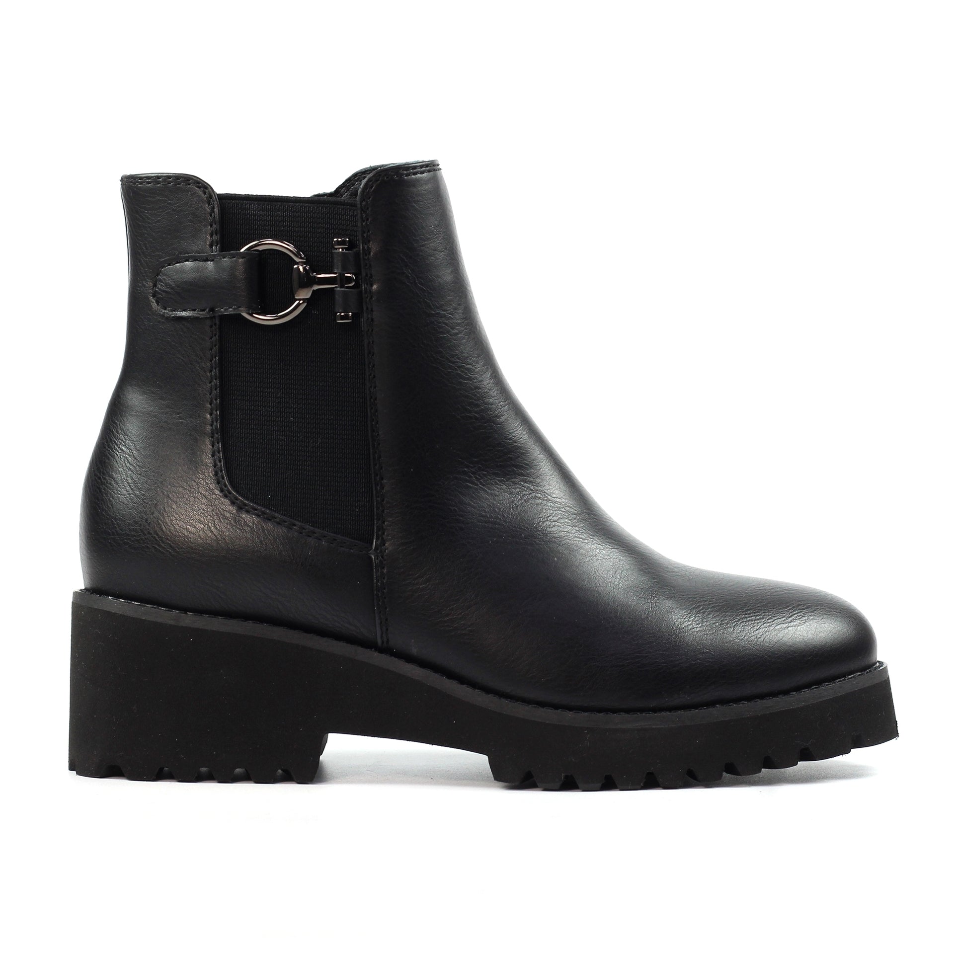 Union Black Ankle Boot