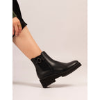 Union Black Ankle Boot