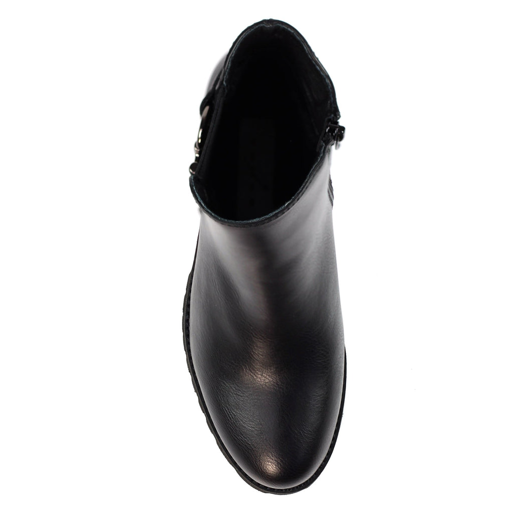 Union Black Ankle Boot