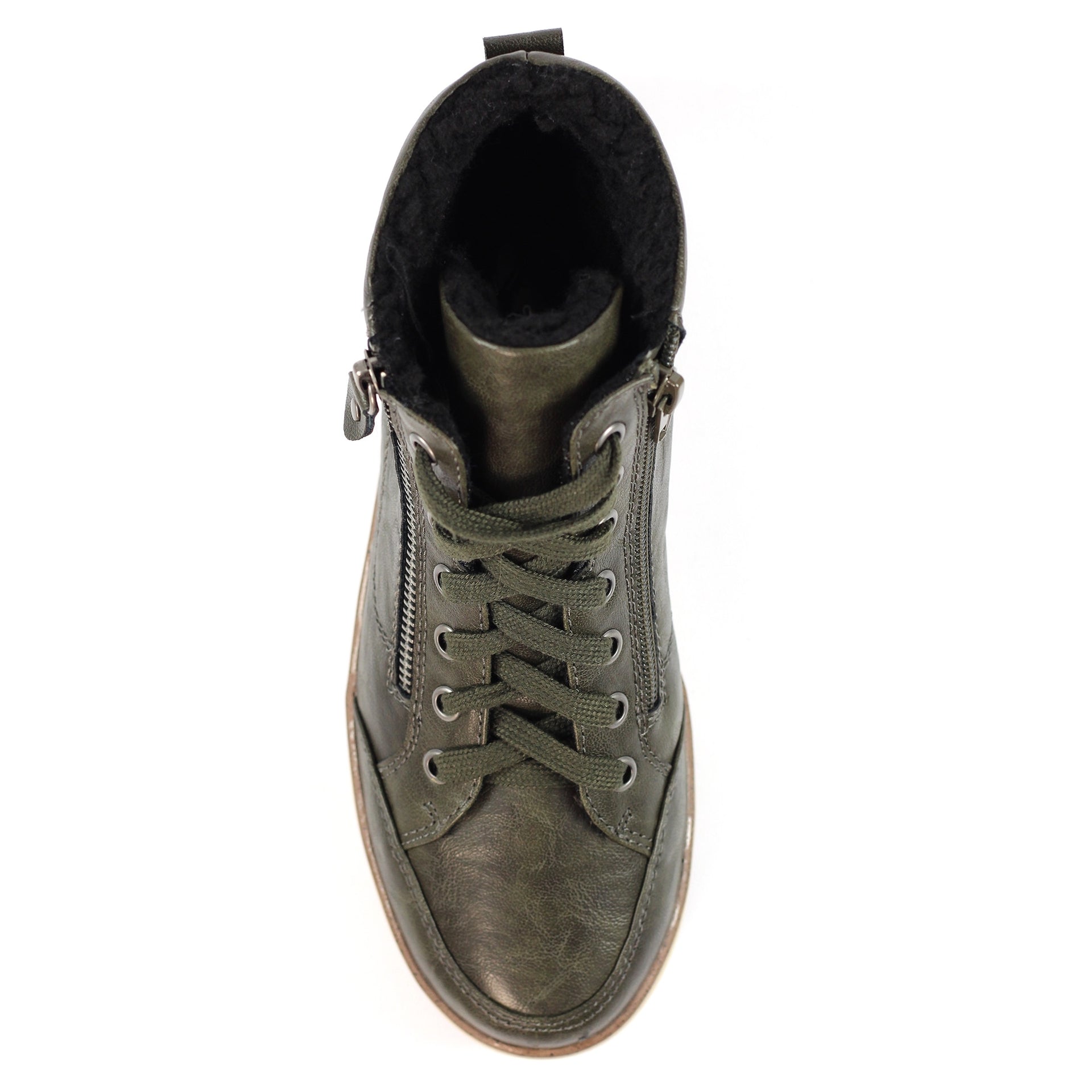 Tammy Olive Waterproof  Ankle Boot