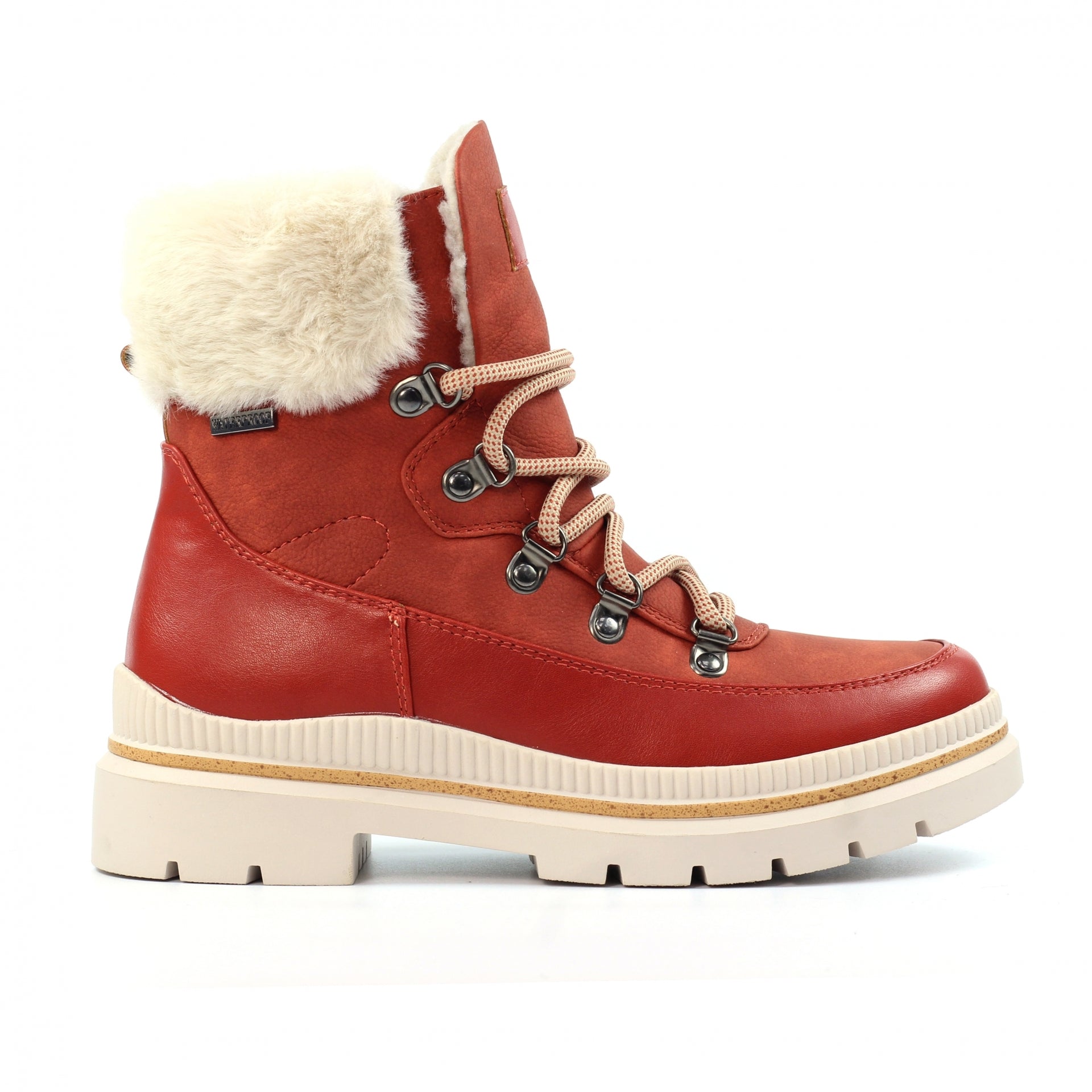 Evelyn Orange Waterproof Boot
