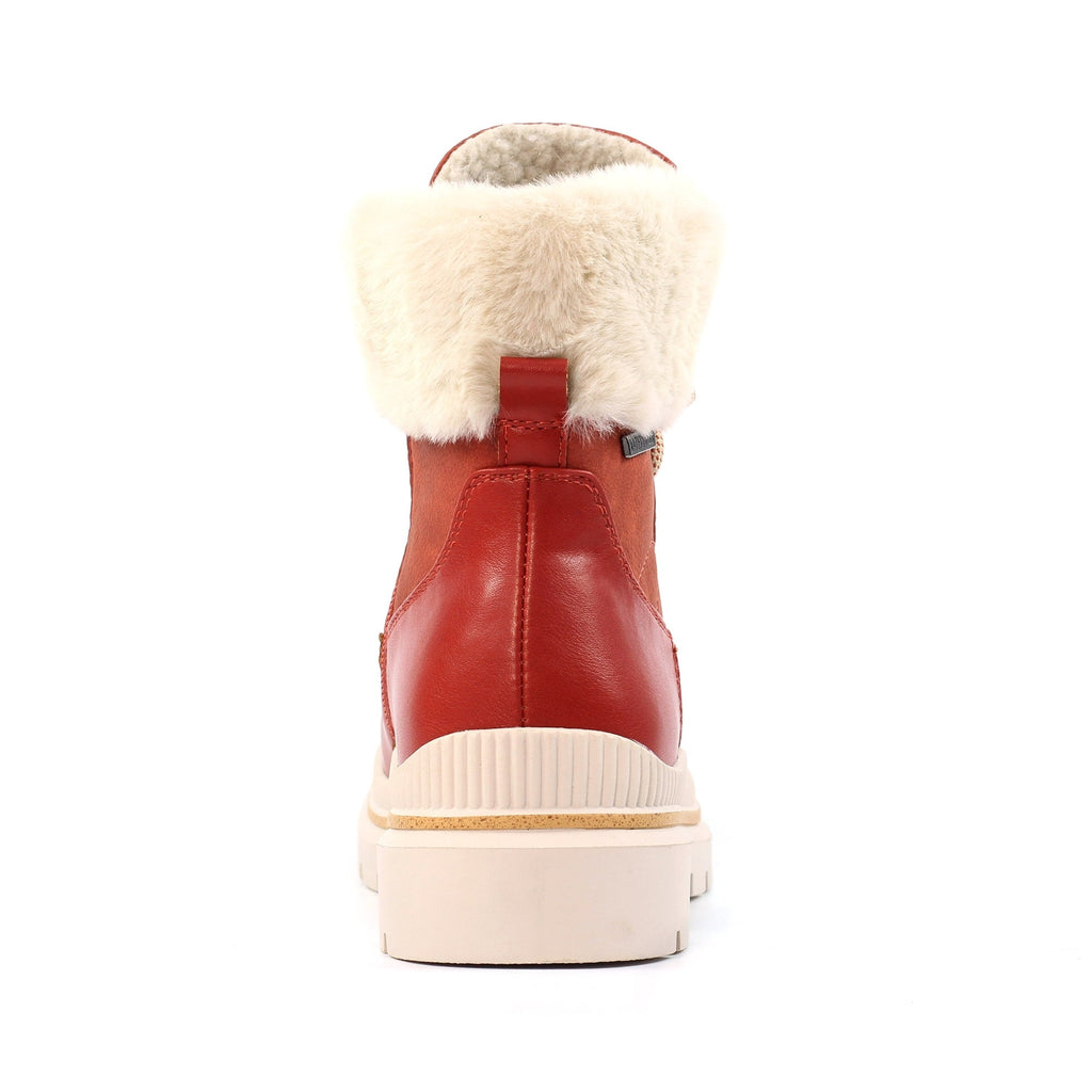 Evelyn Orange Waterproof Boot