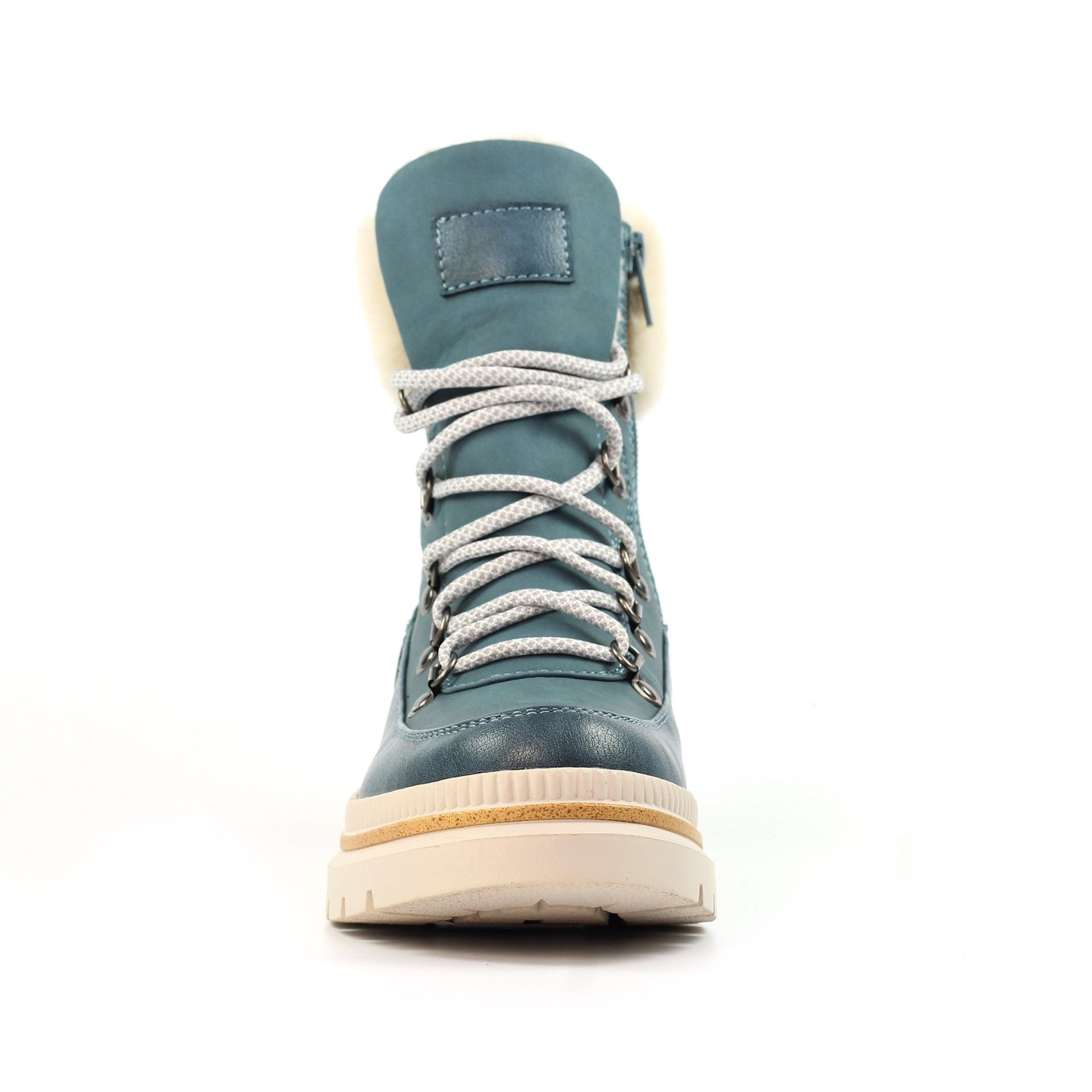 Evelyn Mid Blue Waterproof  Boot