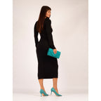 Abby / Amy Green Clutch Bag