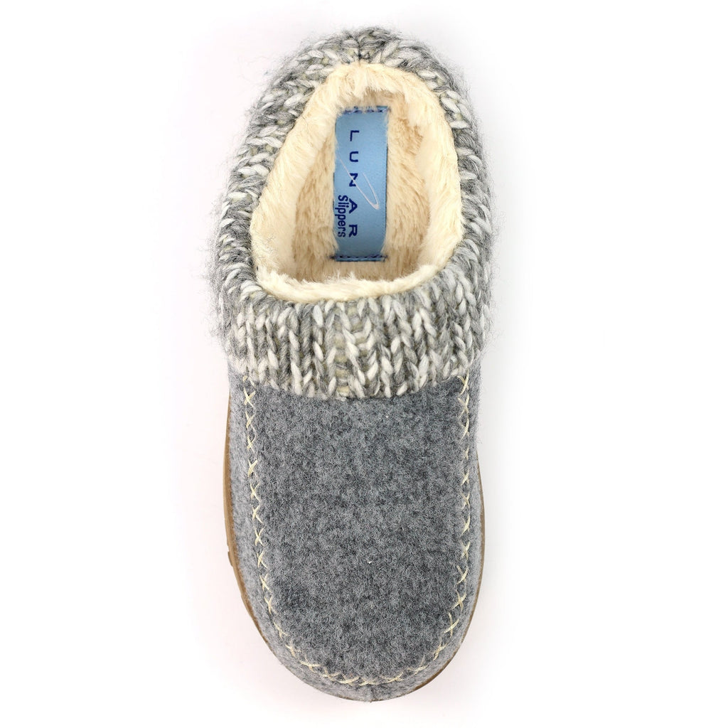 Albany Grey Boxed Slipper