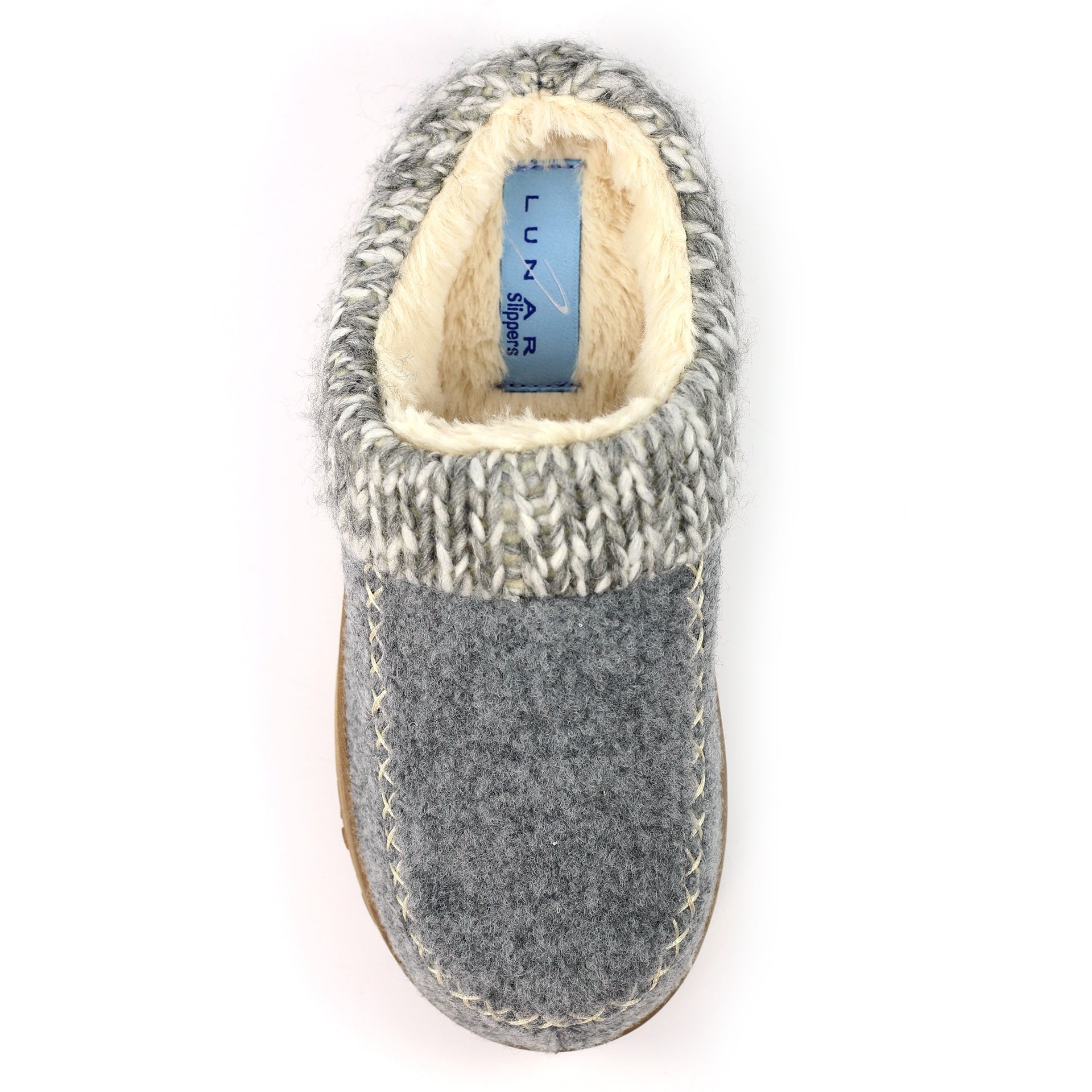 Albany Grey Boxed Slipper
