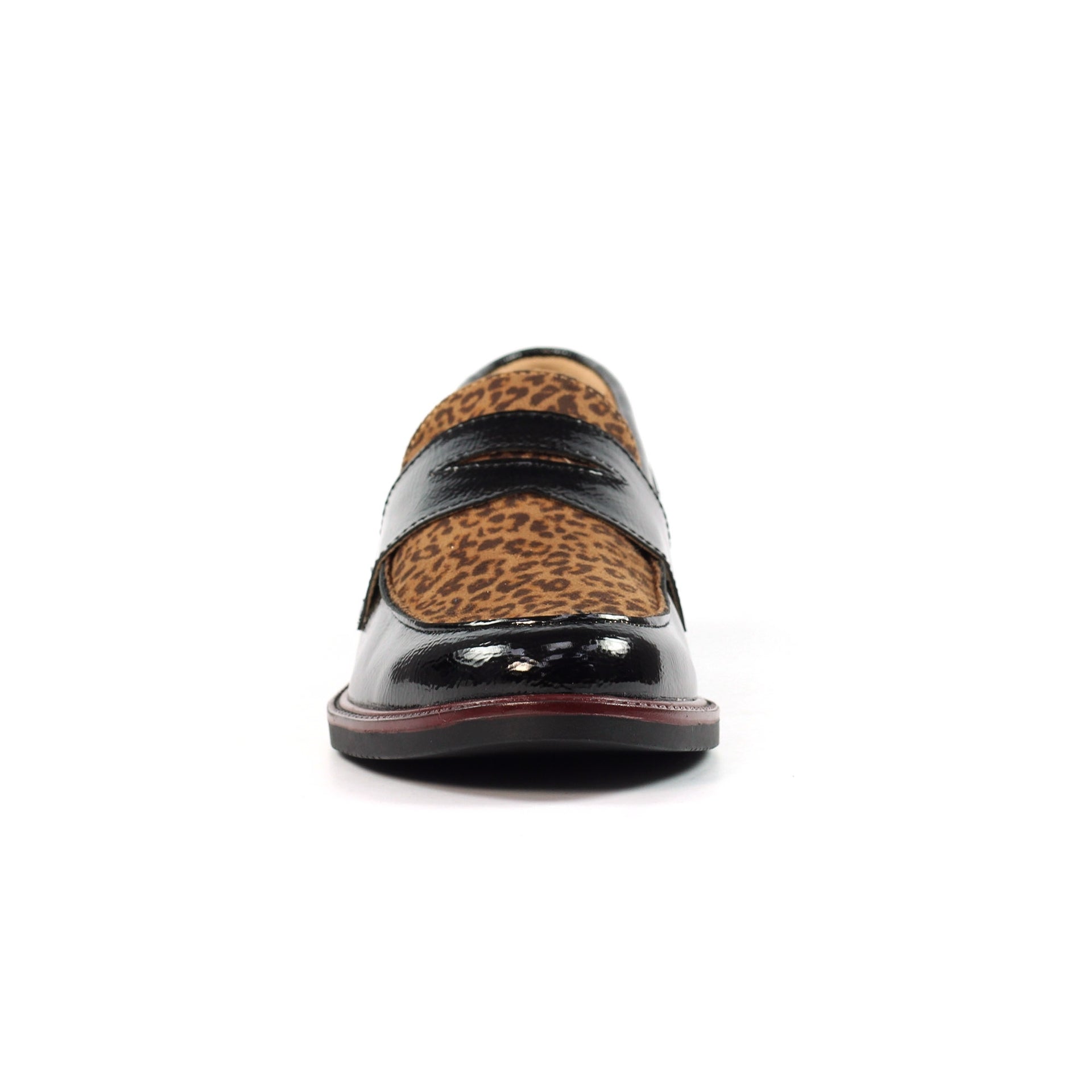 Titan Black Patent Shoe