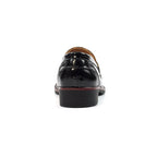Titan Black Patent Shoe