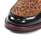 Titan Black Patent Shoe