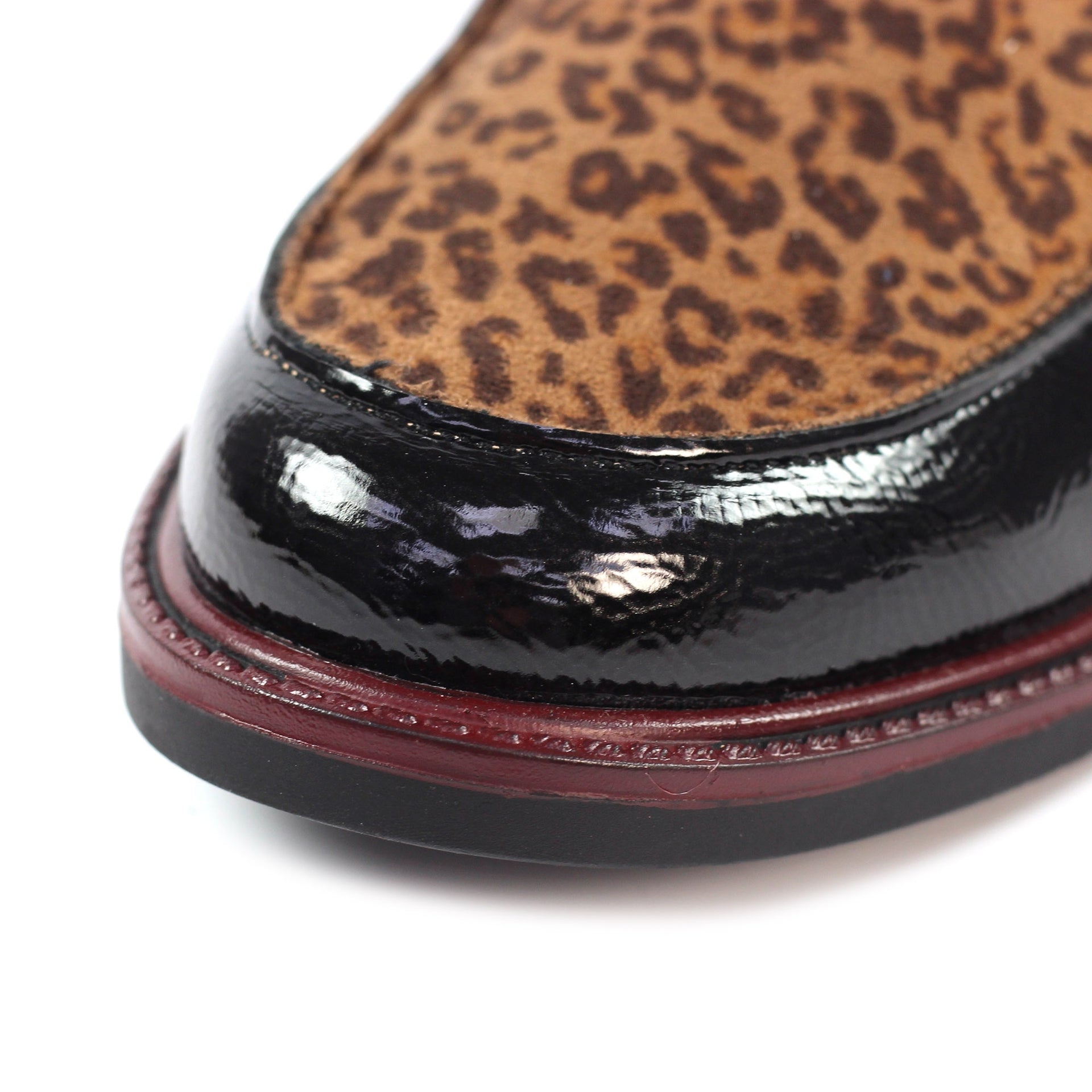 Titan Black Patent Shoe