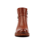 Demure Tan Ankle Boot