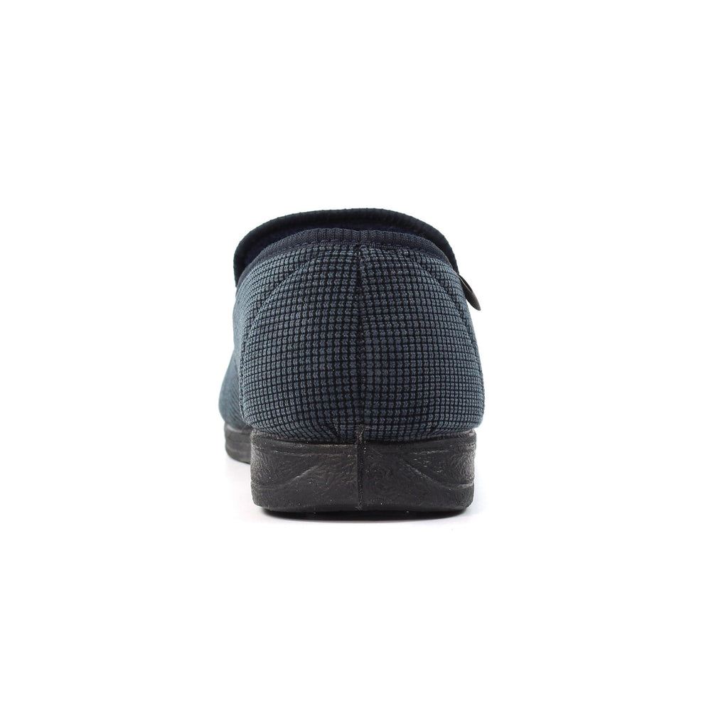 Dylan Navy Slipper