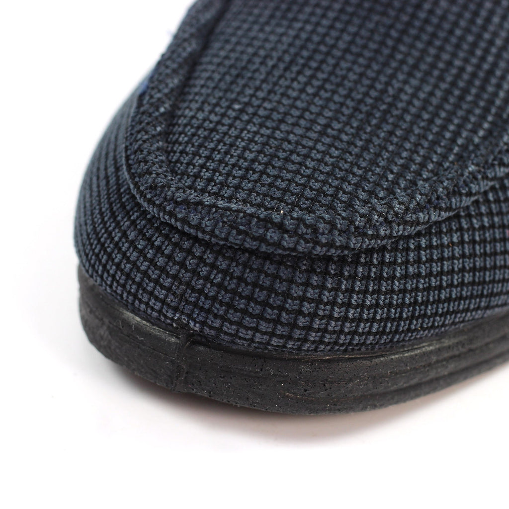 Dylan Navy Slipper