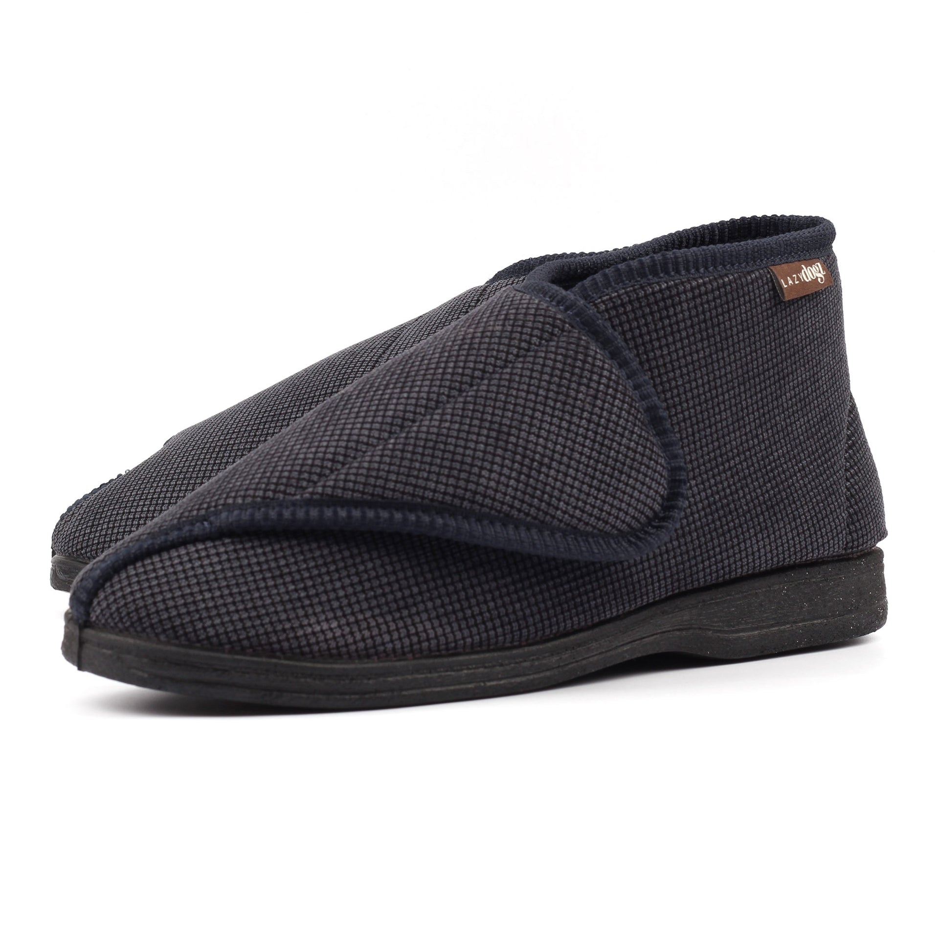 Drake II Navy Bootee Slipper