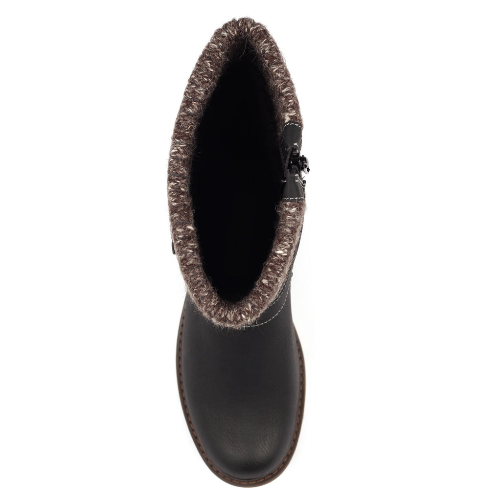 Peyton Black Waterproof Long Boot