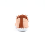 St. Ives Pale Pink Leather Plimsoll