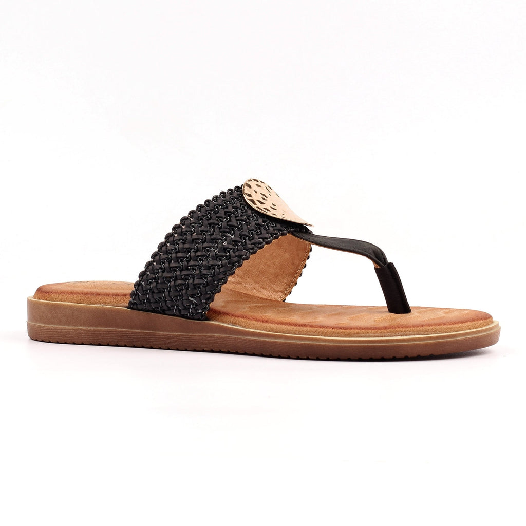 Fiona Black Sandal