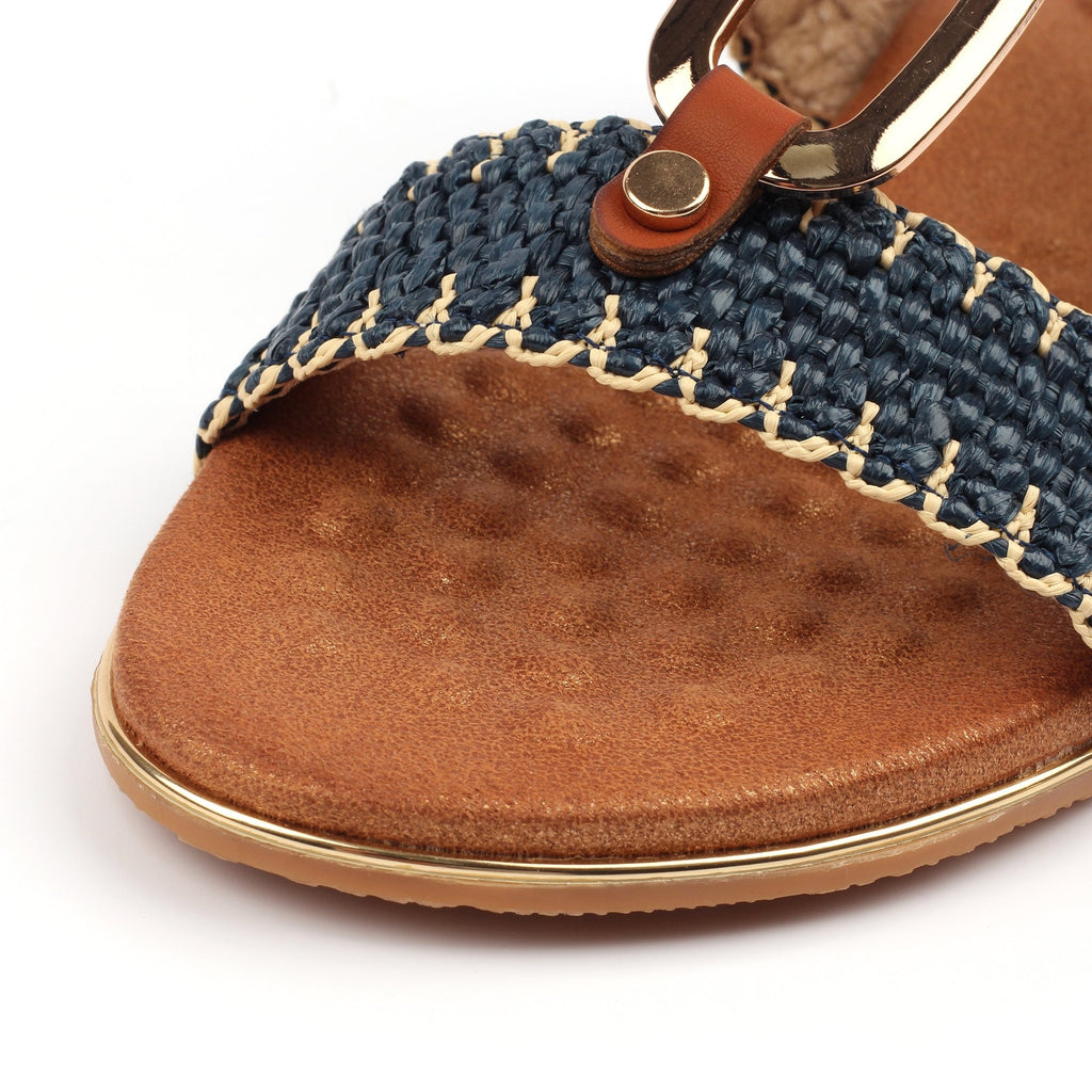 Jules Navy Sandal