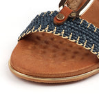Jules Navy Sandal
