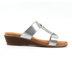 Claudia Silver Sandal