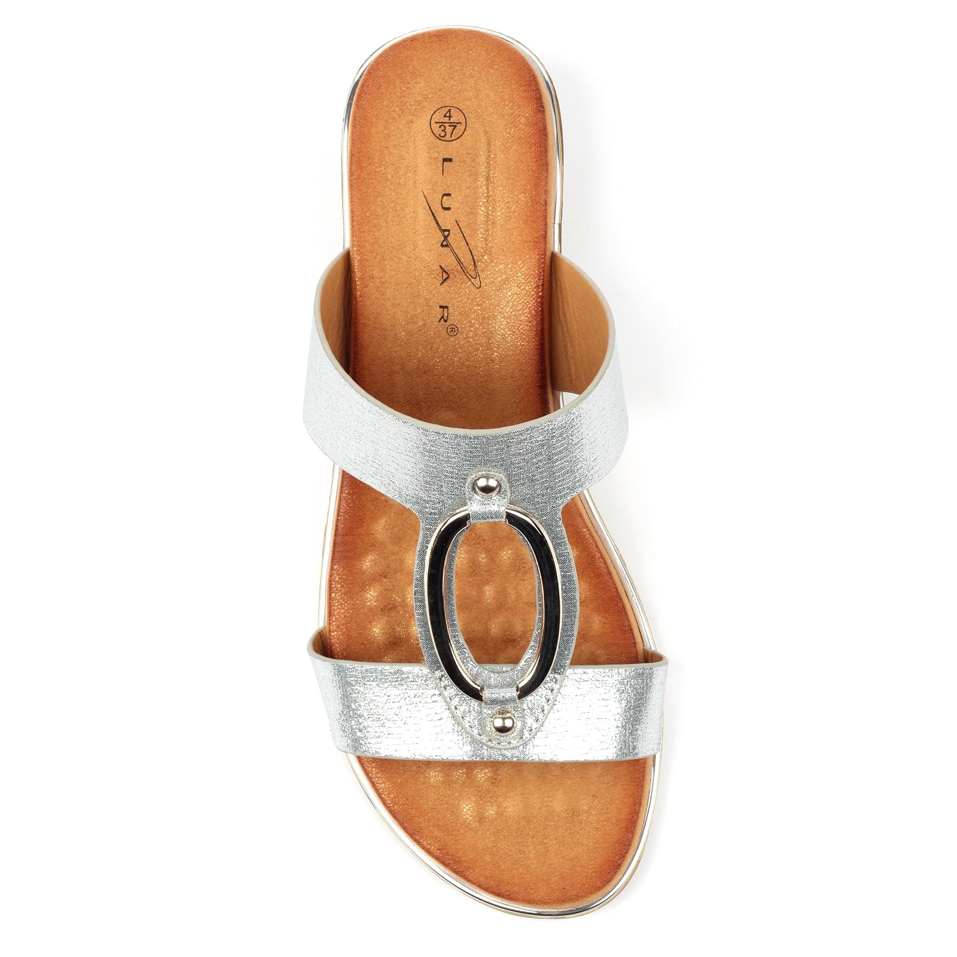 Claudia Silver Sandal