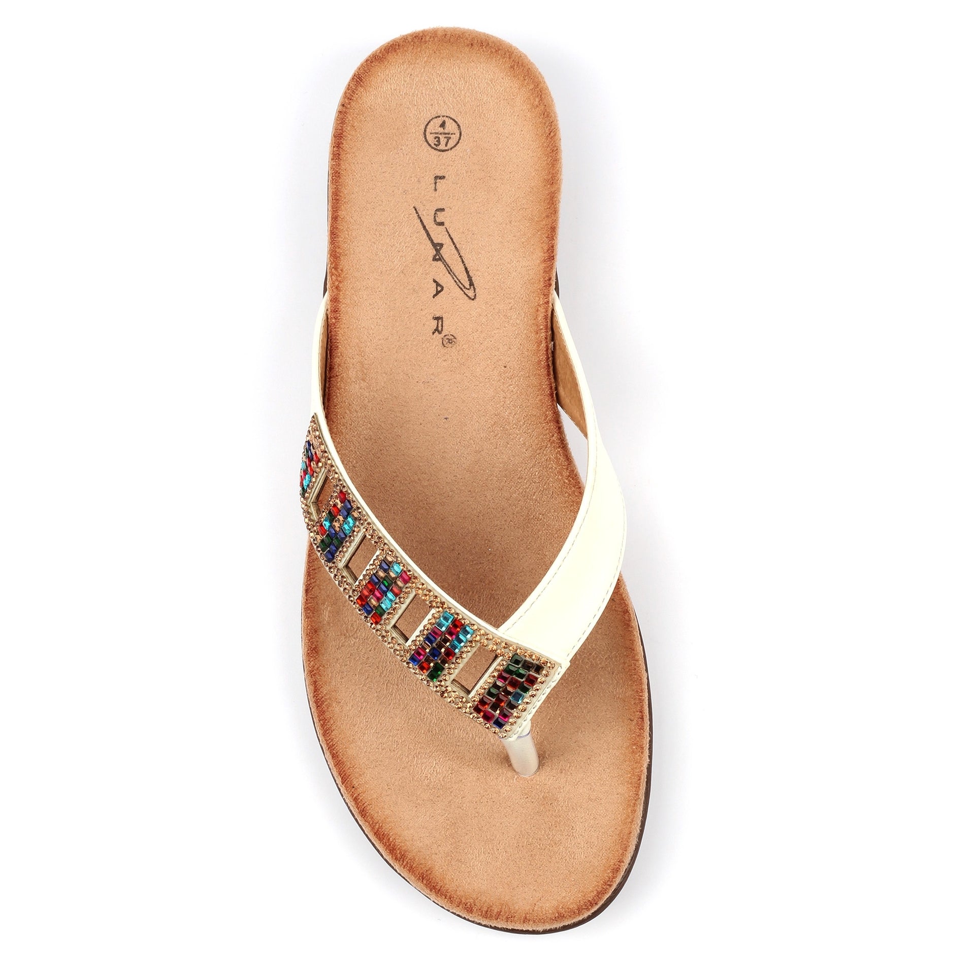Abigail II White Sandal