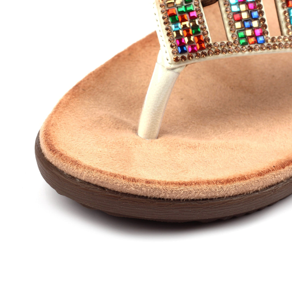 Abigail II White Sandal