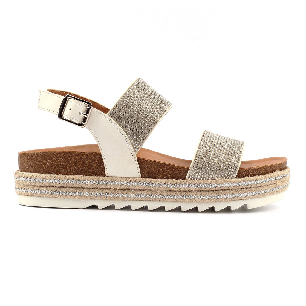 Emery Silver Sandal