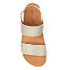Emery Silver Sandal