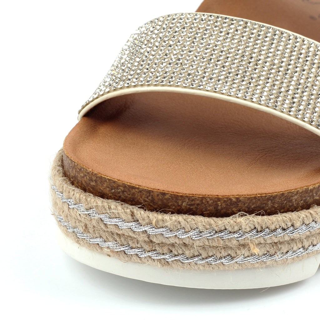Emery Silver Sandal