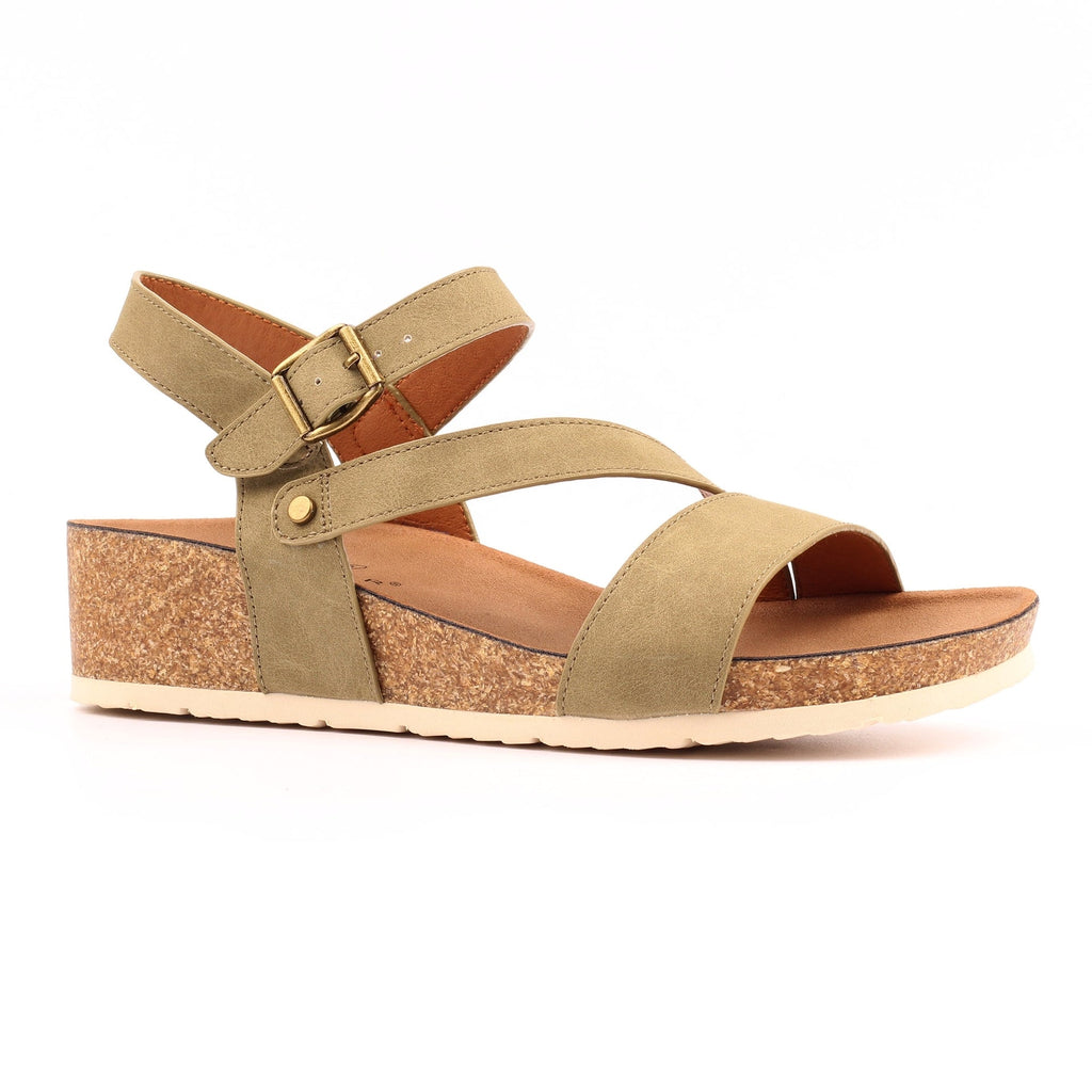 Cluster Khaki Sandal