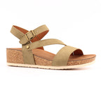 Cluster Khaki Sandal