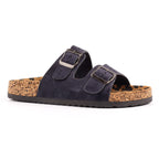 Pecan Navy Sandal