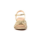 Utah Gold Block Heel Sandal