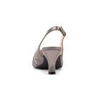 Nancy Pewter Wide Fit Shoe