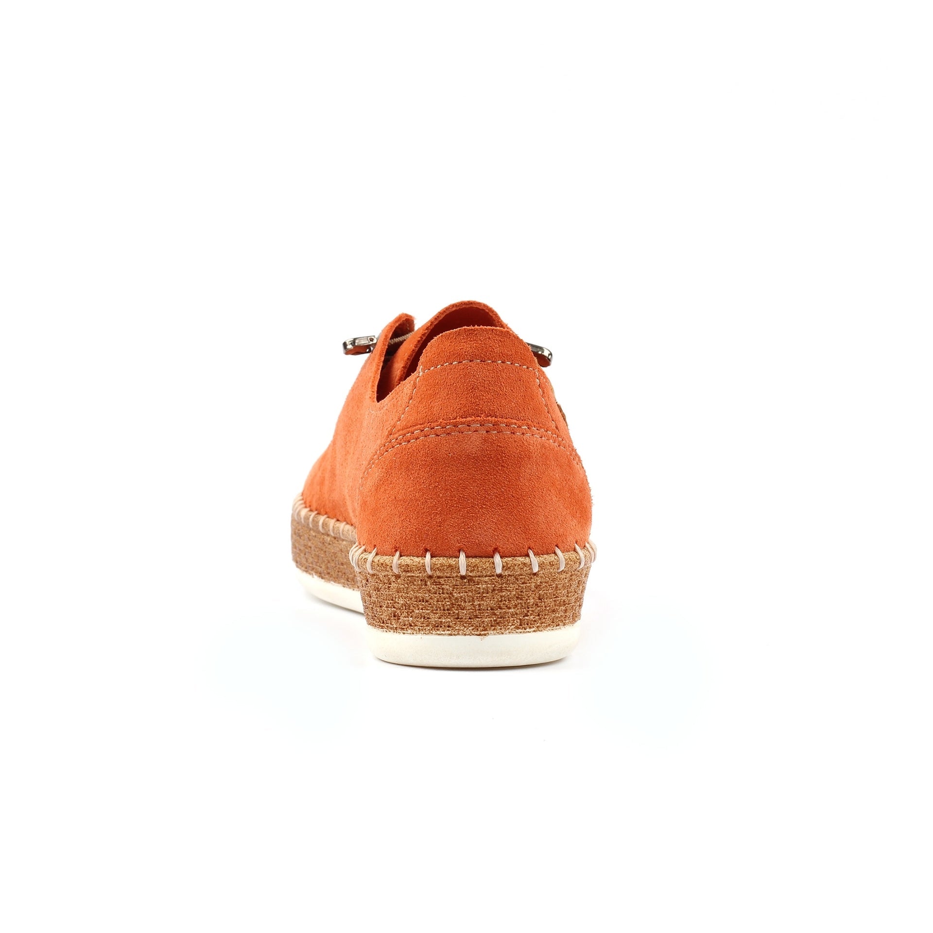 Maddison II Orange Suede Plimsoll
