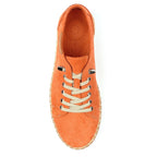 Maddison II Orange Suede Plimsoll
