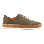 Maddison II Khaki Suede Plimsoll