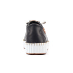 Faith Navy Leather Shoe