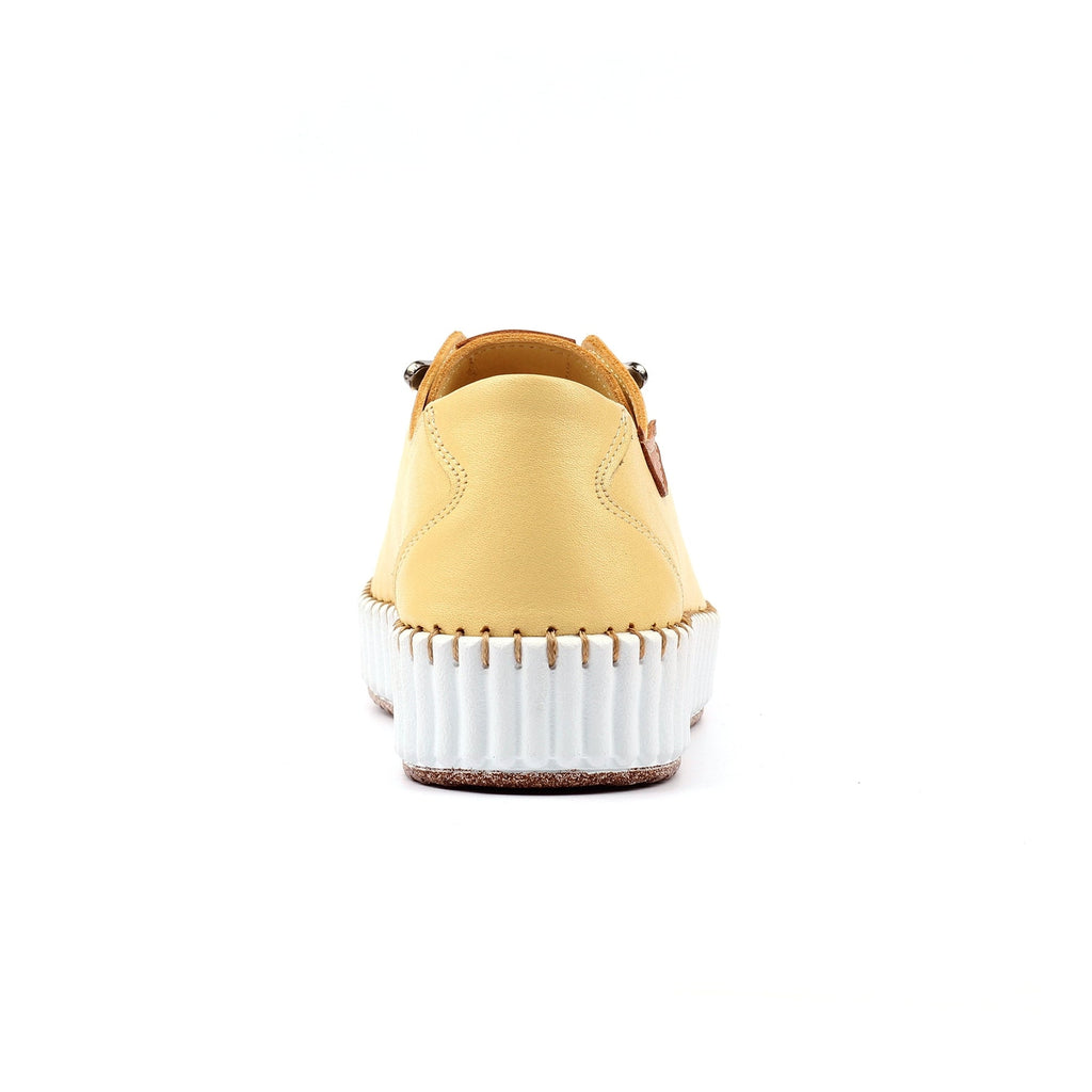 Faith Lemon Leather Shoe