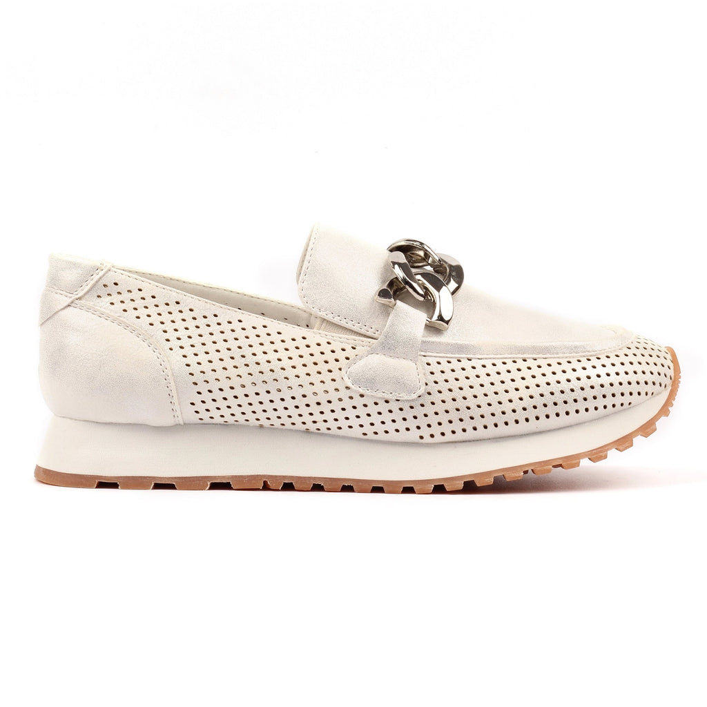 Lulu Silver Shoe