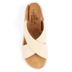 Merletta Beige Leather Shoe