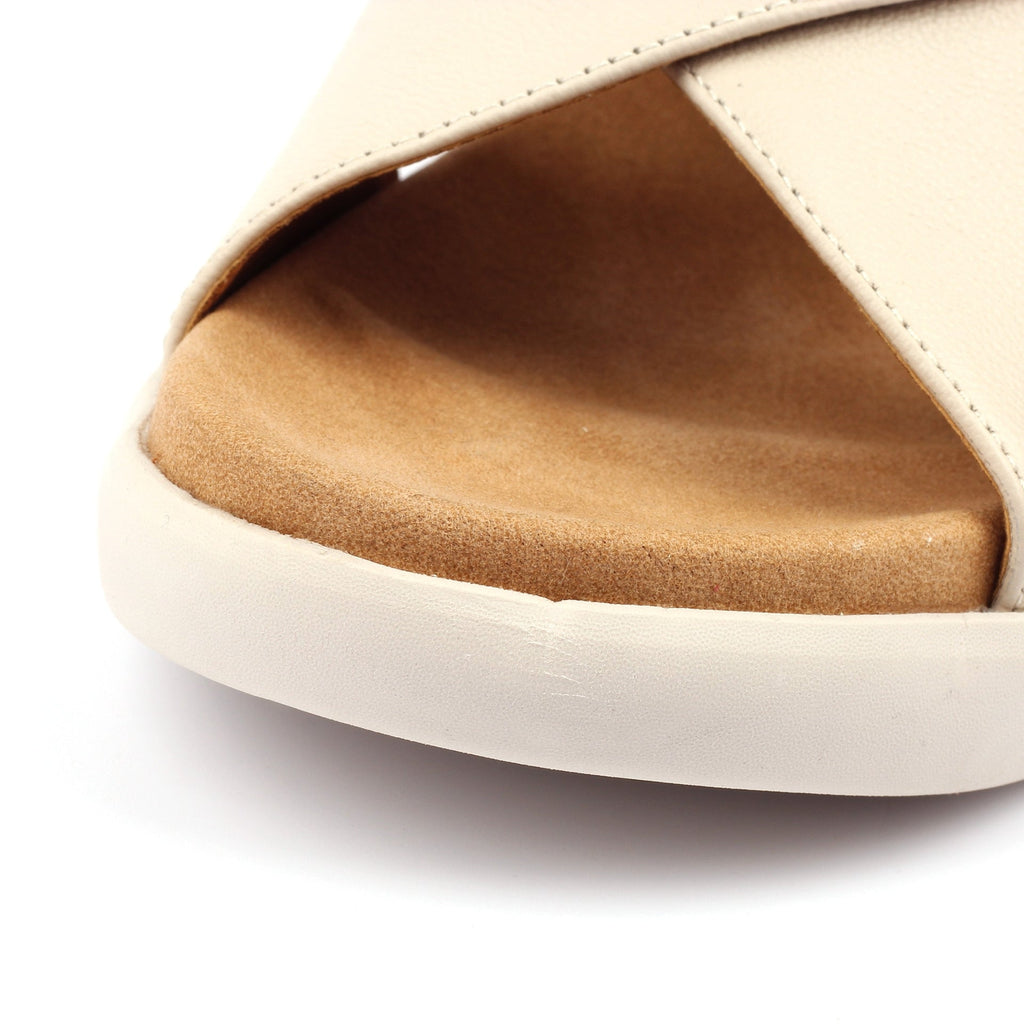 Merletta Beige Leather Shoe